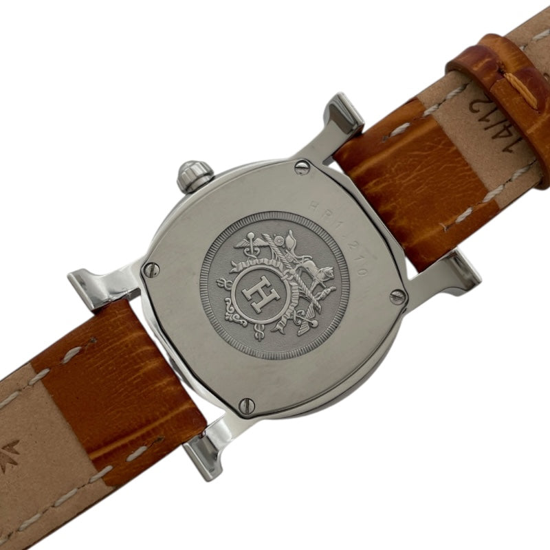 エルメス HERMES HR1.210 Hウォッチ ロンド クォーツ レディース 良品 _839415【ev15】 楽天市場】エルメス HERMES HR1.210 Hウォッチ ロンド クォーツ