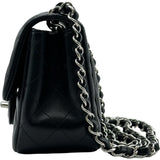 シャネル CHANEL ミニマトラッセ 18 A35200 ブラック ラムスキン レディース ショルダーバッグ