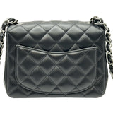 シャネル CHANEL ミニマトラッセ 18 A35200 ブラック ラムスキン レディース ショルダーバッグ