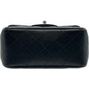 シャネル CHANEL ミニマトラッセ 18 A35200 ブラック ラムスキン レディース ショルダーバッグ
