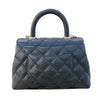シャネル CHANEL ココハンドルXXS AS2215 ブラック　ゴールド金具 キャビアスキン ショルダーバッグ