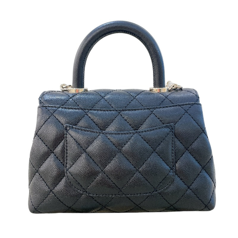 シャネル CHANEL ココハンドルXXS AS2215 ブラック ゴールド金具