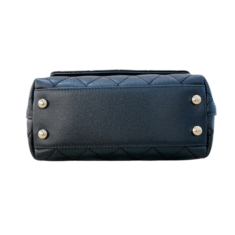 シャネル CHANEL ココハンドルXXS AS2215 ブラック ゴールド金具