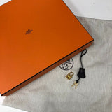 エルメス HERMES トランザット D刻 ブラック ゴールド金具 エバーカラー レディース ハンドバッグ
