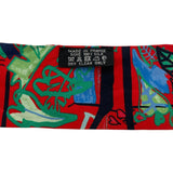 エルメス HERMES ツイリー Modernisme Tropical レッド シルク レディース スカーフ