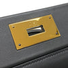 エルメス HERMES ヴァンキャトル29 W刻 ブラック ゴールド金具 トリヨンクレマンス スイフト レディース ハンドバッグ ショルダーバッグ