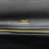 エルメス HERMES ヴァンキャトル29 W刻 ブラック ゴールド金具 トリヨンクレマンス スイフト レディース ハンドバッグ ショルダーバッグ
