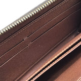 ルイ・ヴィトン LOUIS VUITTON ジッピーウォレット M60017 ブラウン PVC　 ユニセックス 長財布