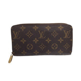 ルイ・ヴィトン LOUIS VUITTON ジッピーウォレット M60017 ブラウン PVC　 ユニセックス 長財布