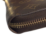 ルイ・ヴィトン LOUIS VUITTON ジッピーウォレット M60017 ブラウン PVC　 ユニセックス 長財布