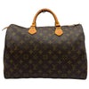ルイ・ヴィトン LOUIS VUITTON スピーディ 35 M41524 ブラウン モノグラム ユニセックス ハンドバッグ