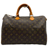 ルイ・ヴィトン LOUIS VUITTON スピーディ 35 M41524 ブラウン モノグラム ユニセックス ハンドバッグ