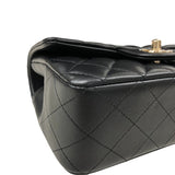 シャネル CHANEL マトラッセ トップハンドル フラップバッグ AS2431 ブラック ゴールド金具 ラムスキン レディース ショルダーバッグ