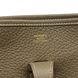エルメス HERMES エヴリン3 PM W刻 エトゥープ ゴールド金具 トリヨンクレマンス レディース ショルダーバッグ