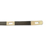 エルメス HERMES ケリ―チョーカー ＃M ブラック　SV金具 ボックスカーフ アクセサリー
