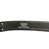 エルメス HERMES ケリ―チョーカー ＃M ブラック　SV金具 ボックスカーフ アクセサリー