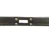 エルメス HERMES ケリ―チョーカー ＃M ブラック　SV金具 ボックスカーフ アクセサリー