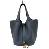 エルメス HERMES ピコタンロックPM W刻 グリミスティ ゴールド金具 トリヨンクレマンス レディース ハンドバッグ