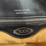 トッズ TOD’S ダブルT ミニバッグ ブラック レザー レディース ショルダーバッグ