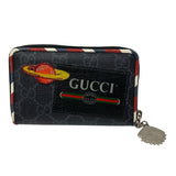 グッチ GUCCI GGスプリーム ジップコインパース 496343 ブラック GGスプリームキャンバス メンズ コインケース