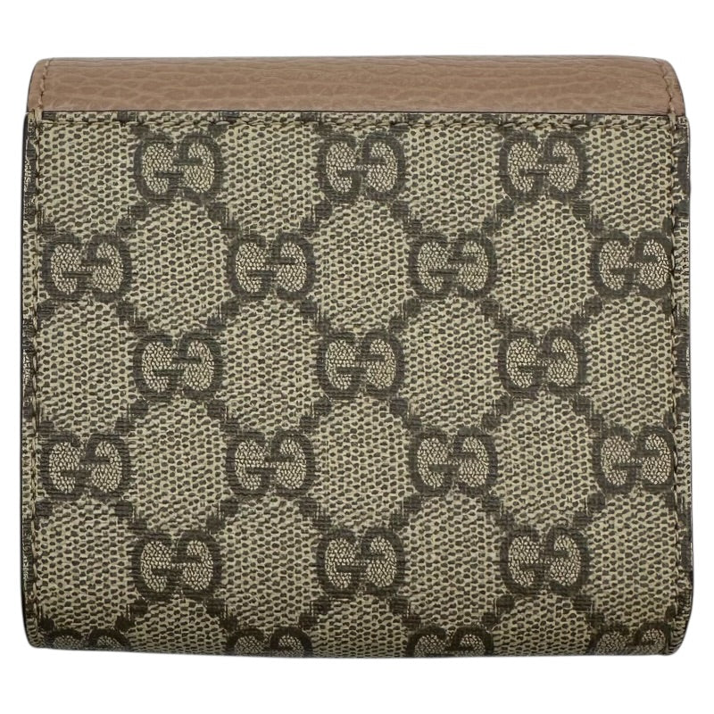グッチ GUCCI ダブルG バイカラー ミディアム ウォレット 598587