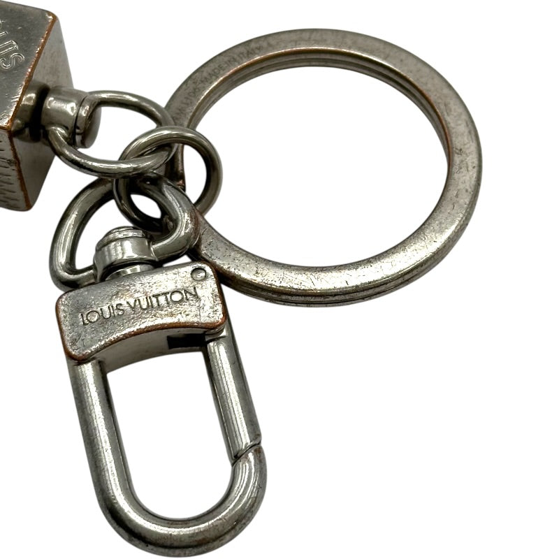 ルイ・ヴィトン LOUIS VUITTON チャーム M62707 シルバー/ネイビー PVC