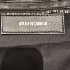バレンシアガ BALENCIAGA ポーチ 492681 アイボリー・ブラック キャンバス メンズ クラッチバッグ