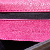 バレンシアガ BALENCIAGA エンブロープ・クラッチバッグ 224915 ピンク レザー レディース クラッチバッグ