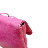 バレンシアガ BALENCIAGA エンブロープ・クラッチバッグ 224915 ピンク レザー レディース クラッチバッグ