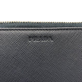 プラダ PRADA ロングジップウォレット 2M1317 ネイビー サフィアーノ ユニセックス 長財布