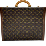 ルイ・ヴィトン LOUIS VUITTON プレジデント・クラソール M53012 ブラウン モノグラムキャンバス ユニセックス トランク