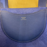 エルメス HERMES インザループ18 U刻印　(2022年製) ブルーロイヤル　シルバー金具 トリヨン レディース ハンドバッグ