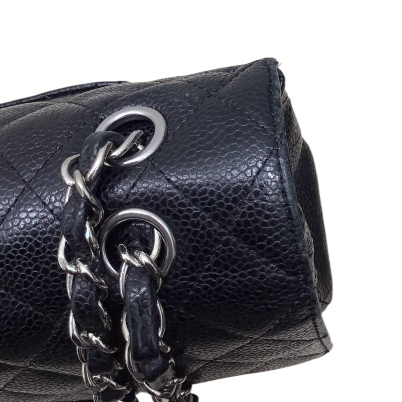 シャネル CHANEL マトラッセ25 A01112 13番台 ブラック×SV金具