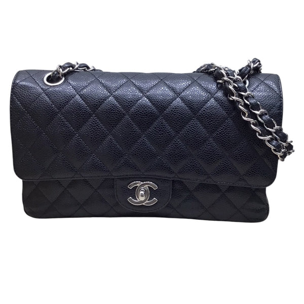 シャネル CHANEL マトラッセ25 A01112 13番台 ブラック×SV金具