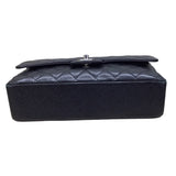 シャネル CHANEL マトラッセ25 A01112　13番台 ブラック×SV金具 キャビアスキン レディース ショルダーバッグ