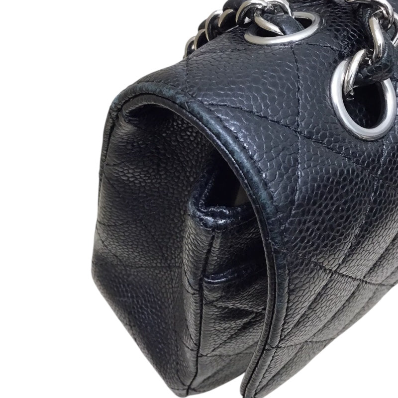 シャネル CHANEL マトラッセ25 A01112 13番台 ブラック×SV金具