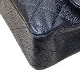 シャネル CHANEL マトラッセ25 A01112　13番台 ブラック×SV金具 キャビアスキン レディース ショルダーバッグ