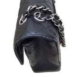 シャネル CHANEL マトラッセ25 A01112　13番台 ブラック×SV金具 キャビアスキン レディース ショルダーバッグ