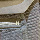 エルメス HERMES エールバッグジップPM ブラック シルバー金具 トワル・ヴァッシュハンター ユニセックス ショルダーバッグ