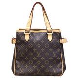 ルイ・ヴィトン LOUIS VUITTON バティニョール M51156 ブラウン PVC レディース ハンドバッグ