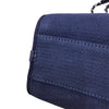 シャネル CHANEL ドーヴィル　ボーリングバッグ A92749 ネイビー コットン レディース ハンドバッグ