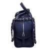 シャネル CHANEL ドーヴィル　ボーリングバッグ A92749 ネイビー コットン レディース ハンドバッグ