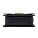 シャネル CHANEL ボーイシャネル20 A67085 ブラック ゴールド金具 キャビアスキン レディース ショルダーバッグ