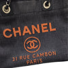 シャネル CHANEL ドーヴィルMM A67001 インディゴ×オレンジ デニム ユニセックス トートバッグ
