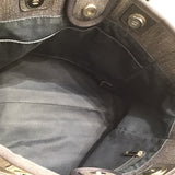 シャネル CHANEL ドーヴィルMM A67001 インディゴ×オレンジ デニム ユニセックス トートバッグ