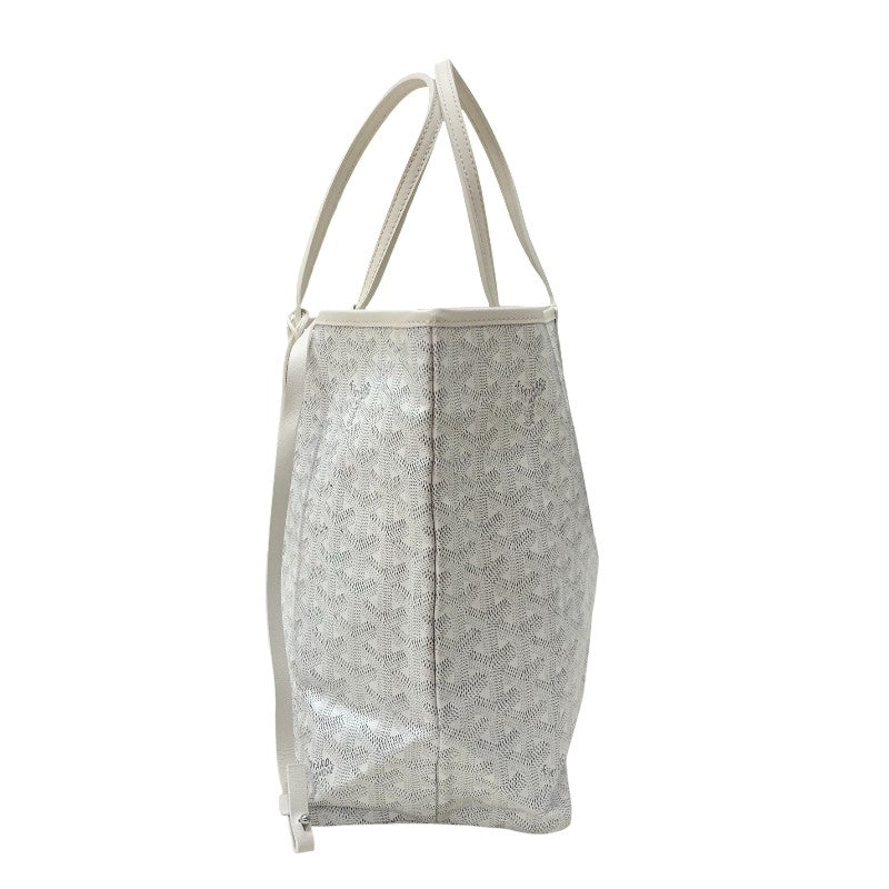 ゴヤール GOYARD サンルイPM ホワイト ゴヤールディンキャンバス ユニ