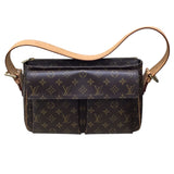 ルイ・ヴィトン LOUIS VUITTON ヴィバシテ M51163 ブラウン PVC レディース ショルダーバッグ