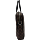 ルイ・ヴィトン LOUIS VUITTON ポルトドキュマン・ヴォワヤージュPM N41466 ブラウン ダミエ・グラフィット メンズ ハンドバッグ