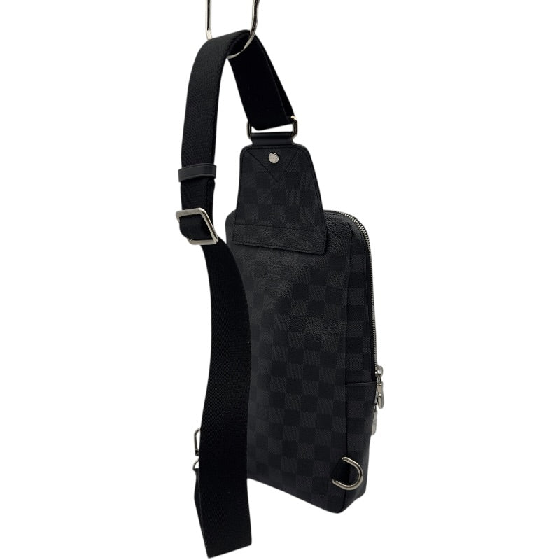 ルイ・ヴィトン LOUIS VUITTON アヴェニュー・スプリングバッグ N41719 ブラック ダミエ・グラフィット メンズ ショルダーバッグ ルイ・ヴィトン LOUIS VUITTON アヴェニュー・スプリングバッグ N41719