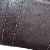 エルメス HERMES ガーデンパーティPM □F刻 ベージュ・マロン トワル/ブッフル ユニセックス トートバッグ